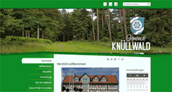 Desktop Screenshot of knuellwald.de