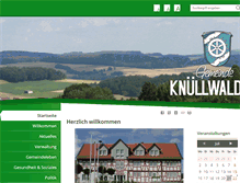 Tablet Screenshot of knuellwald.de